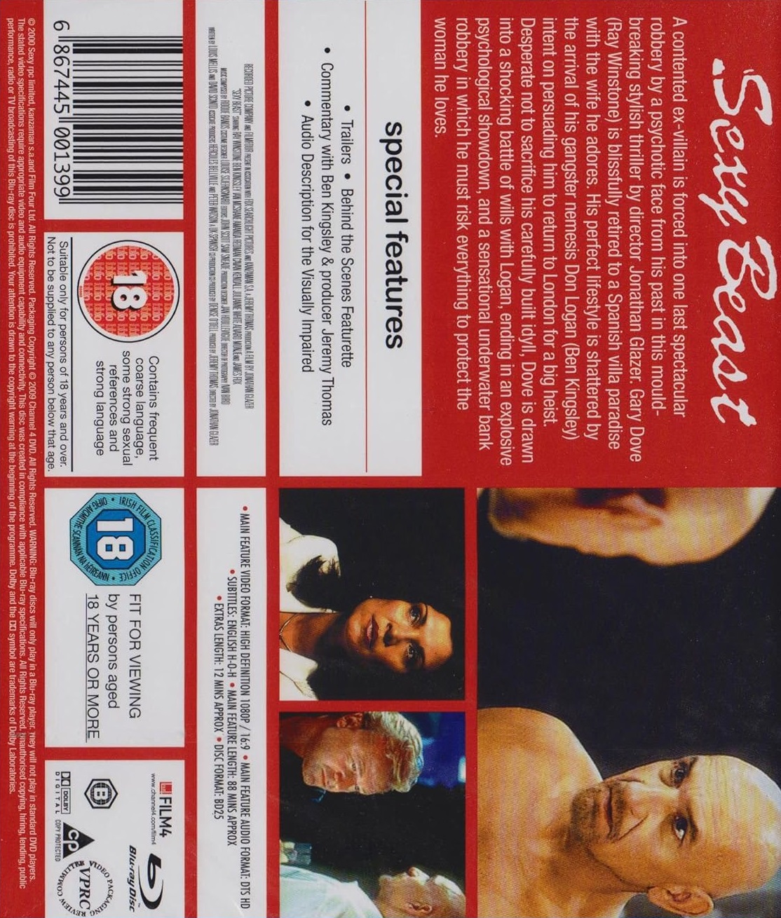 Sexy Beast (ej svensk text) (Blu-ray) - 2