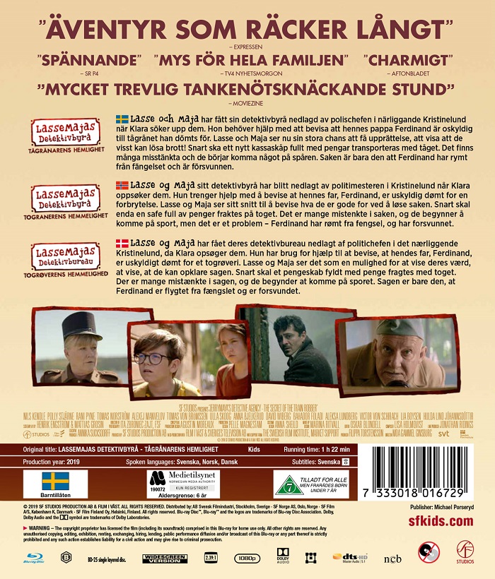 LasseMajas Detektivbyrå - Tågrånarens Hemlighet (Blu-ray) - 2