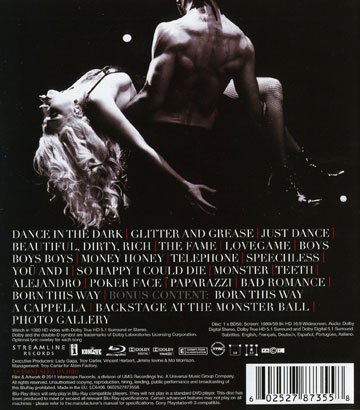 Lady Gaga Presents the Monster Ball Tour At Madison Square Garden (Blu-ray) - 2