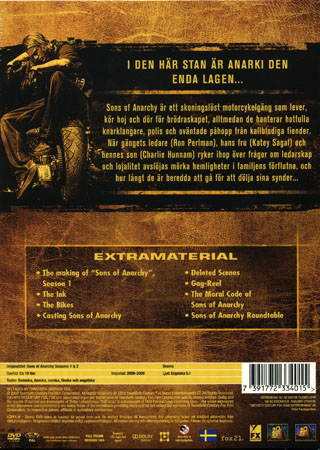 Sons of Anarchy - Säsong 1 & 2 (8-disc) - 2