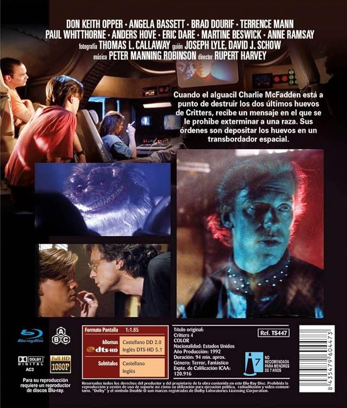 Critters 4 (ej svensk text) (Blu-ray) - 2