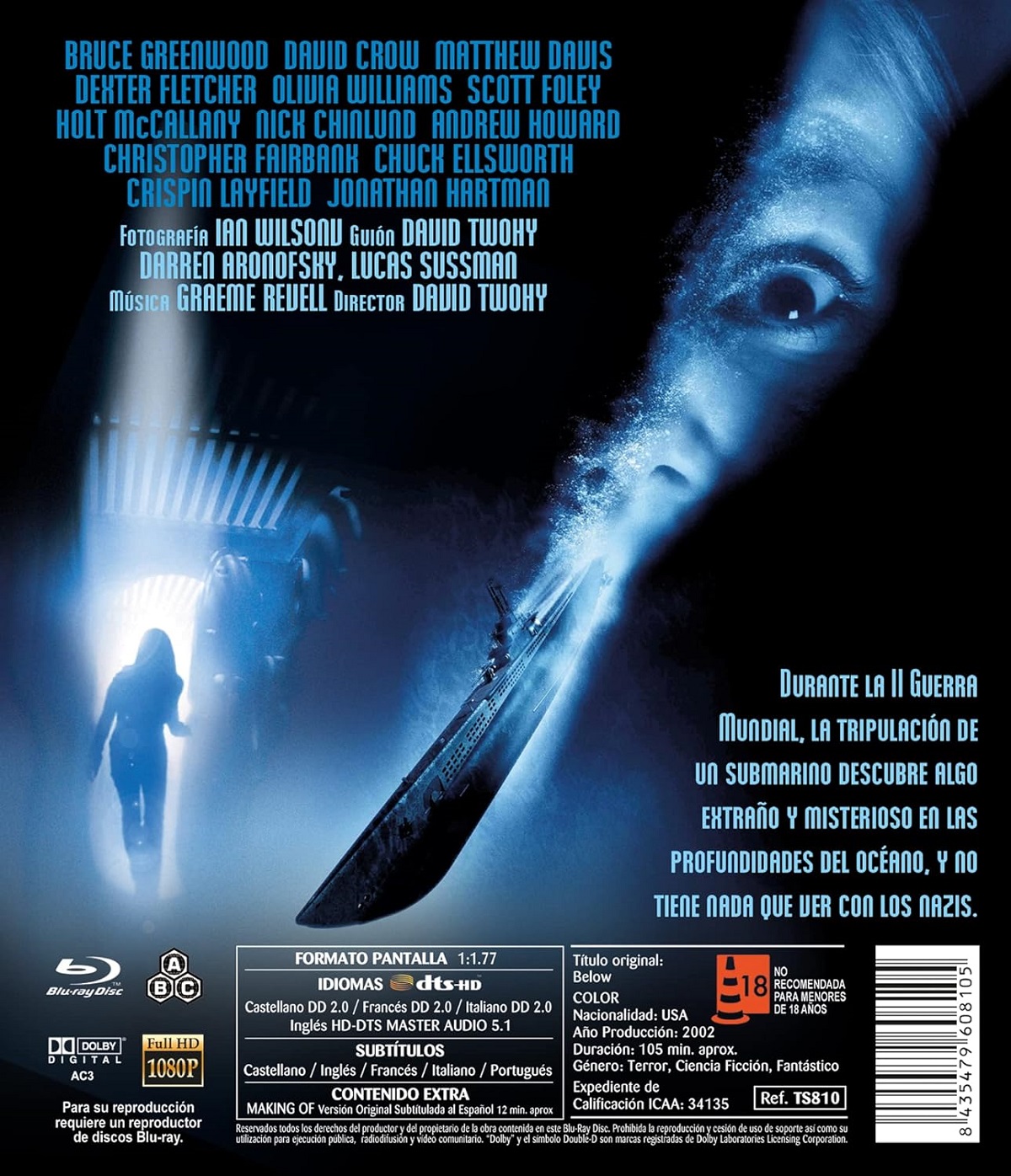 Below (ej svensk text) (Bu-ray) - 2