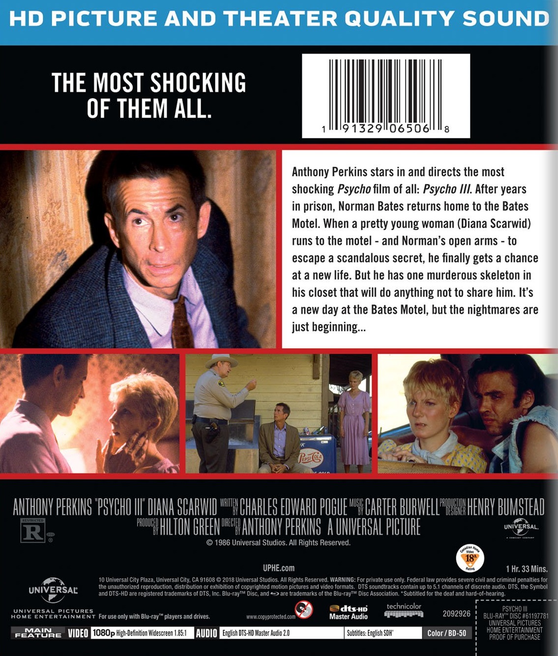 Psycho III (ej svensk text) (Blu-ray) - 2