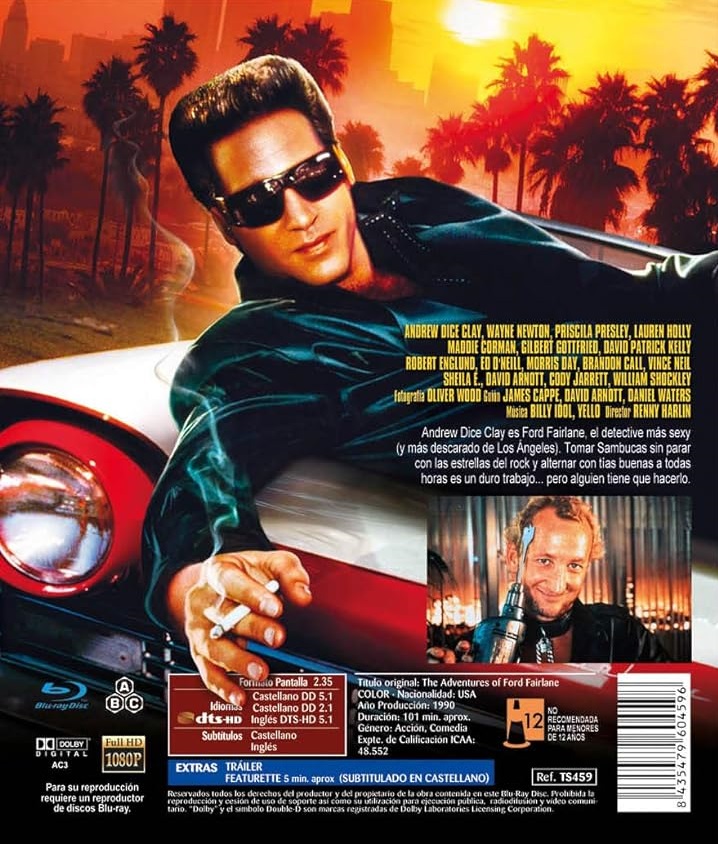 Adventures of Ford Fairlane (ej svensk text) (Blu-ray) - 2
