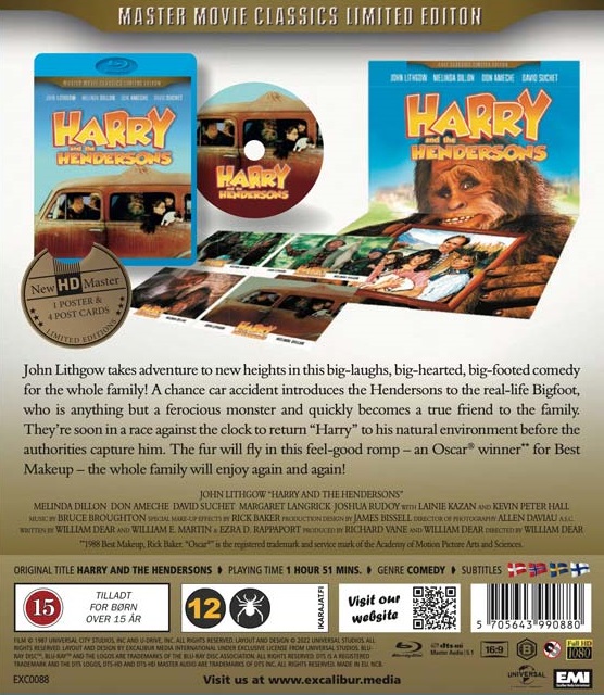Bigfoot Och Hendersons - Limited Edition (Blu-ray) - 2