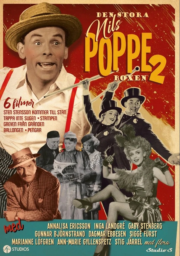 Den Stora Nils Poppe-Boxen - Volym 2