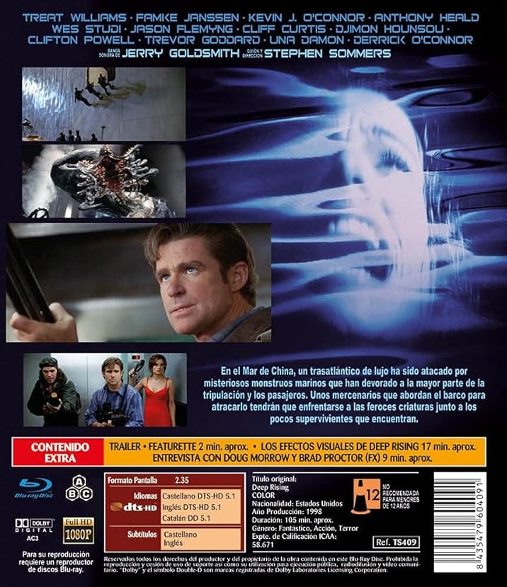 Deep Rising (ej svensk text) (Blu-ray) - 2