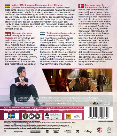 Man Who Knew Infinity (Blu-ray) - 2