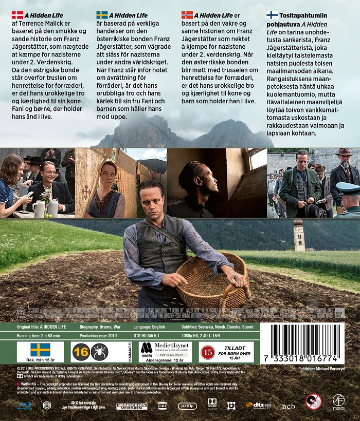 A Hidden Life (Blu-ray) - 2