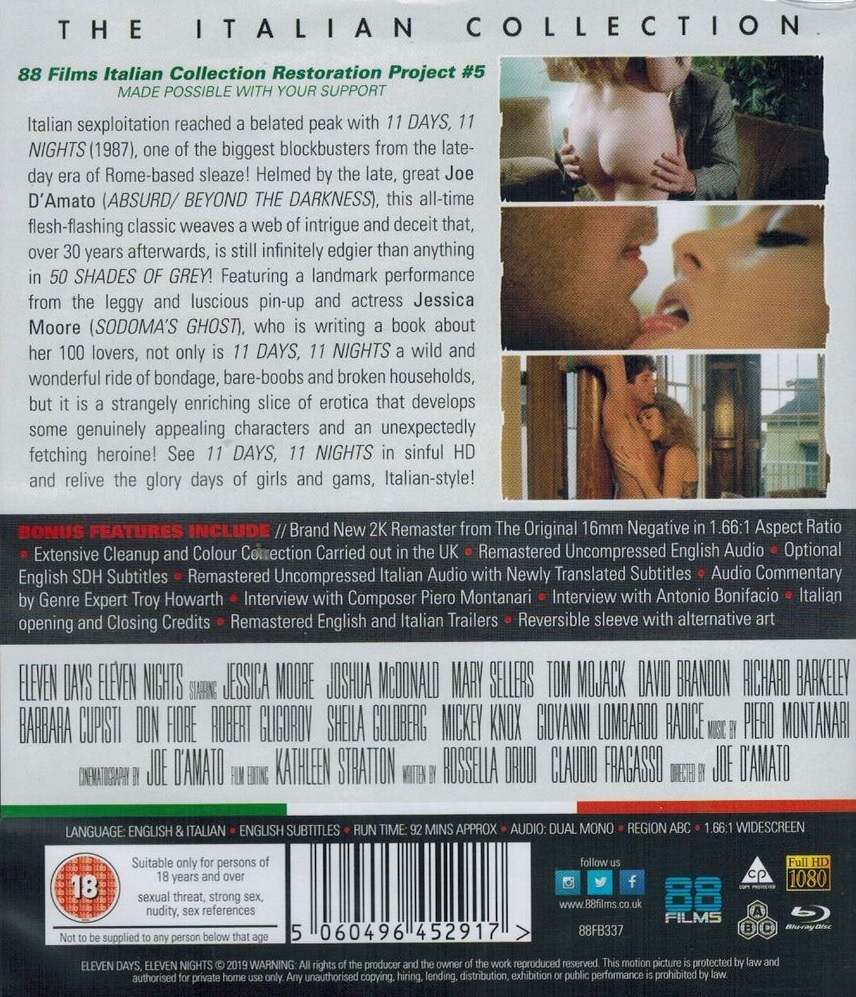 Eleven Day, Eleven Nights (ej svensk text) (Blu-ray) - 2