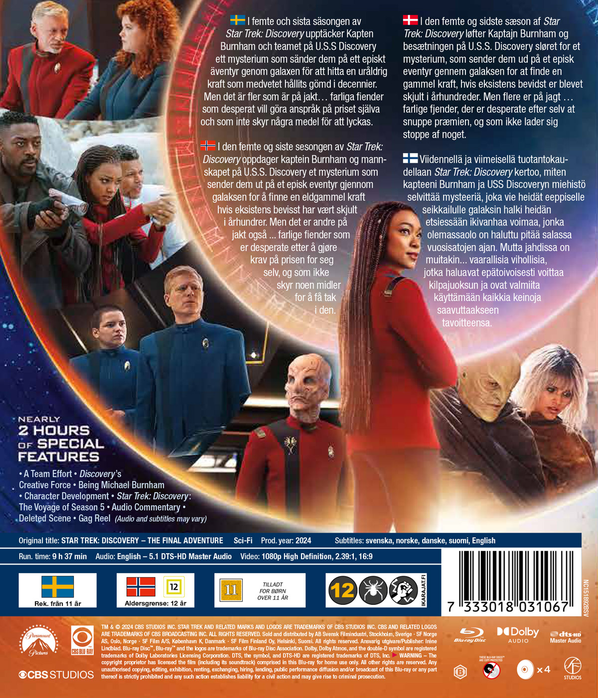 Star Trek Discovery - Säsong 5 (Blu-ray) - 2