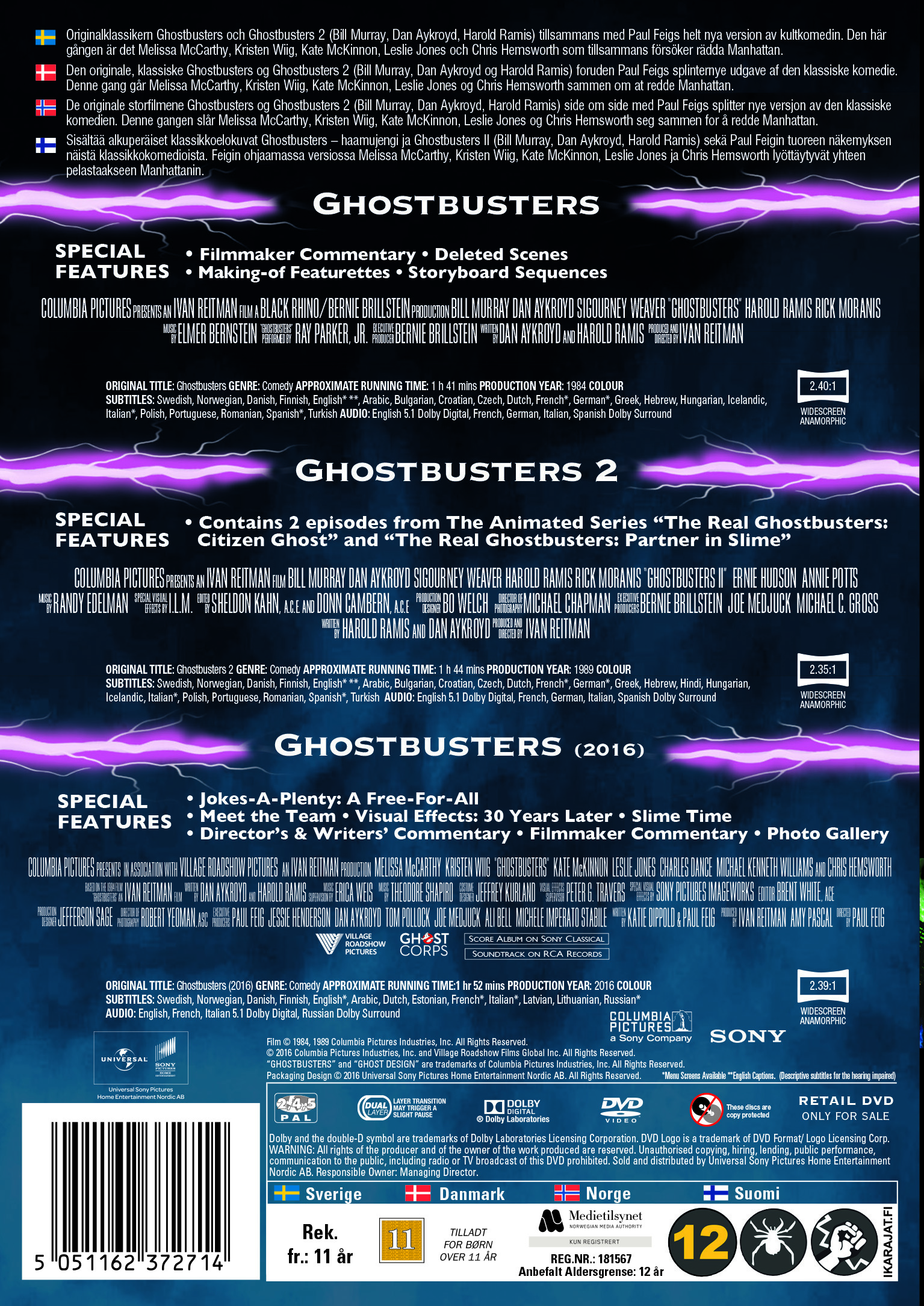 Ghostbusters 1-3 - 2
