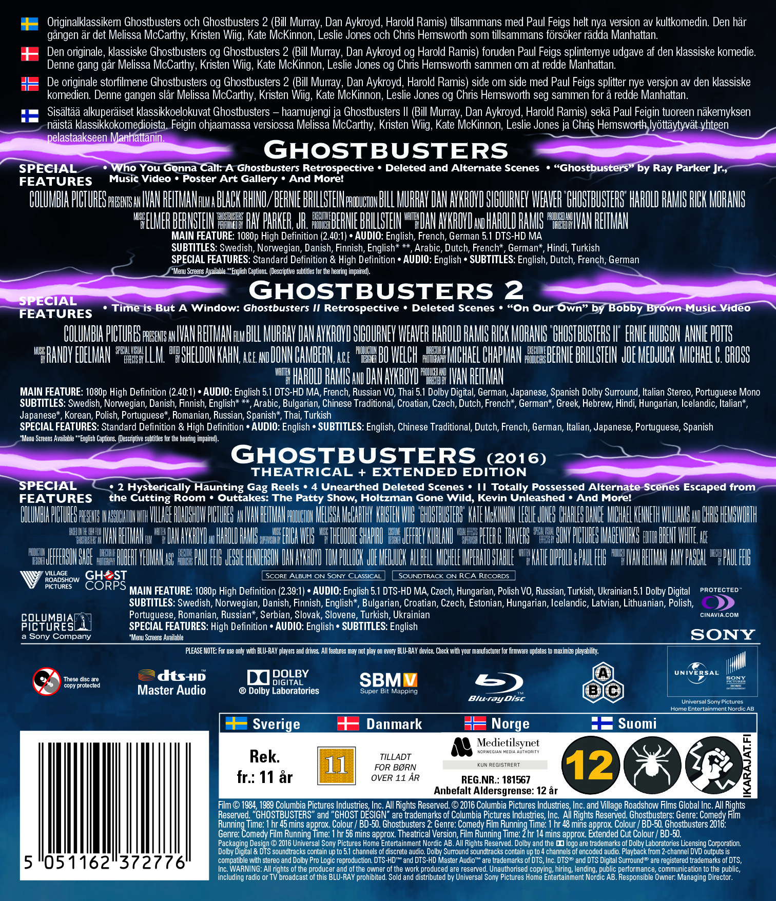 Ghostbusters 1-3 (Blu-ray) - 2