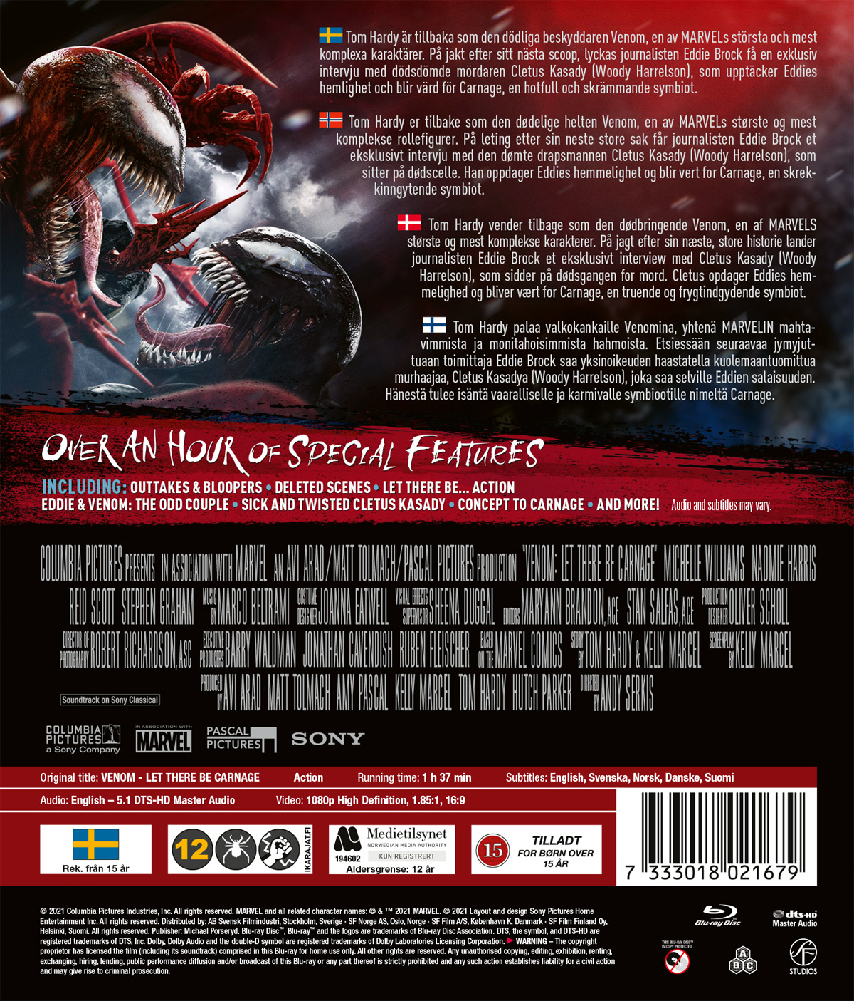 Venom: Let There Be Carnage (Blu-ray) - 2