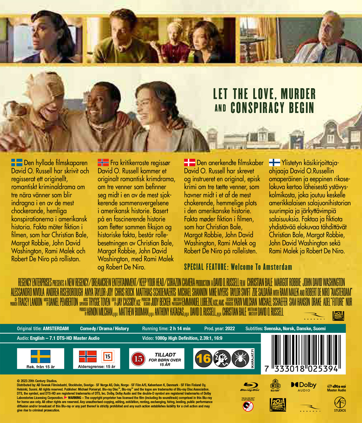 Amsterdam (Blu-ray) - 2