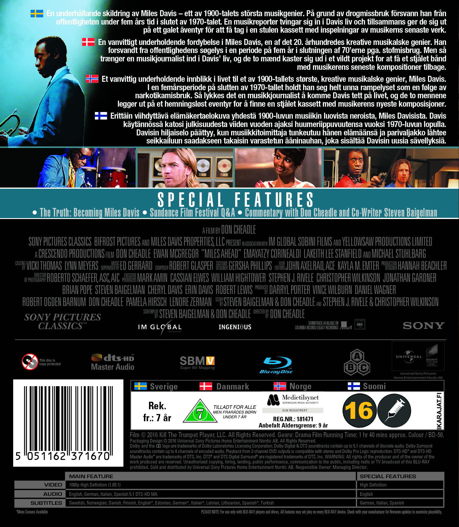 Miles Ahead (Blu-ray) - 2