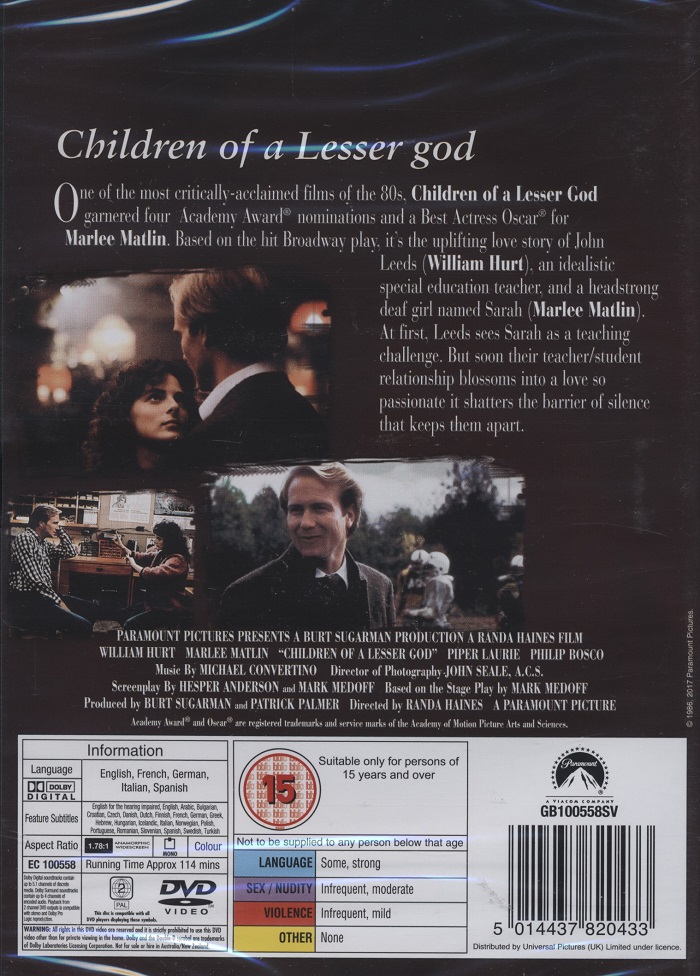 Children of A Lesser God - 2