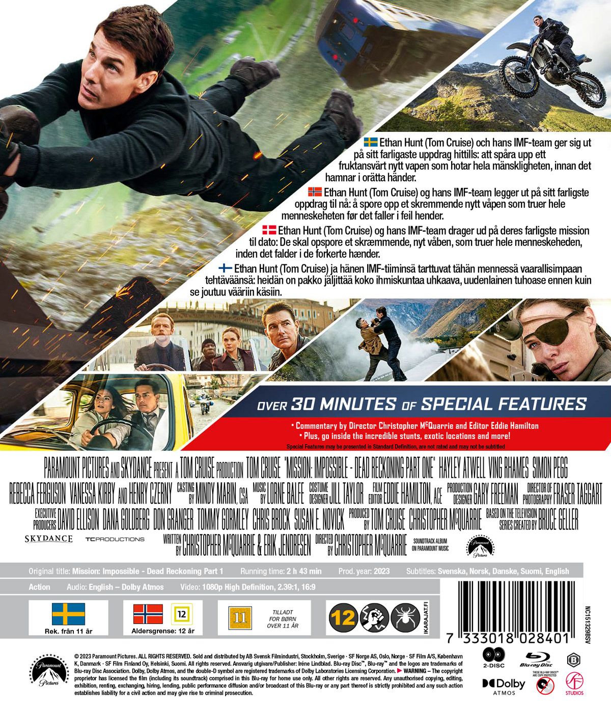 Mission: Impossible - Dead Reckoning Part One (Blu-ray) - 2