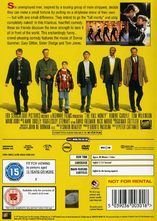Full Monty (ej svensk text) - 2