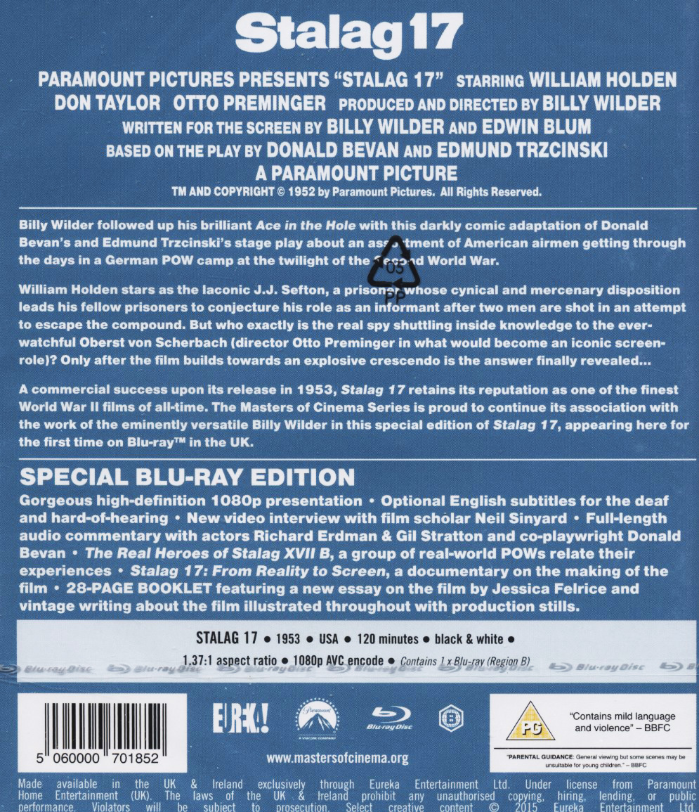 Fångläger 17 (ej svensk text) (Blu-ray) - 2