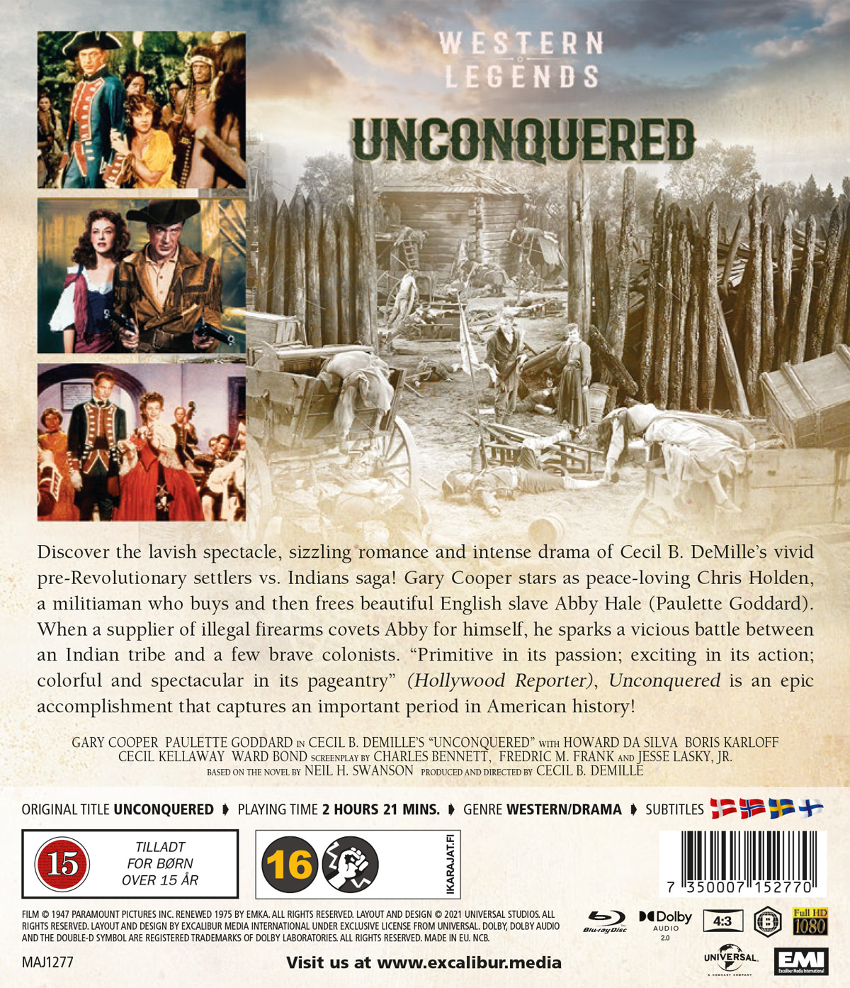 The Unconquered (Blu-ray) - 2