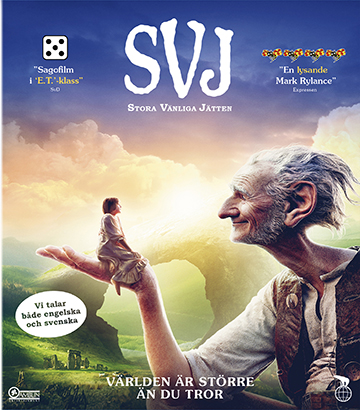 SVJ - Stora Vänliga Jätten (Blu-ray)