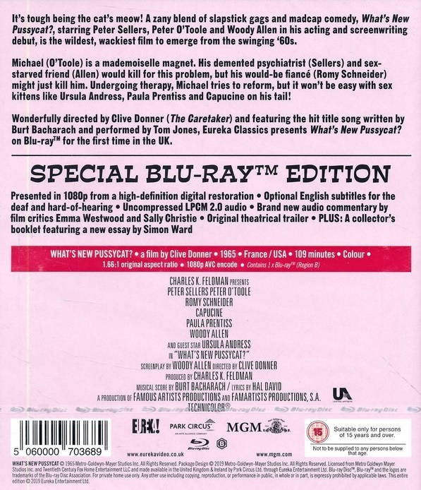 What's New Pussycat? (ej svensk text) (Blu-ray) - 2