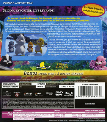 Zhu Zhu Pets - Jakten På Zhu (Blu-ray + DVD) - 2