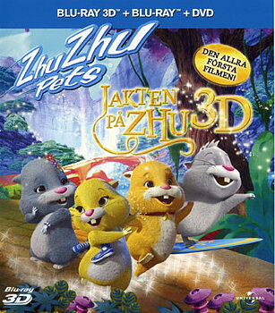 Zhu Zhu Pets - Jakten På Zhu (Real 3D + Blu-ray + DVD)