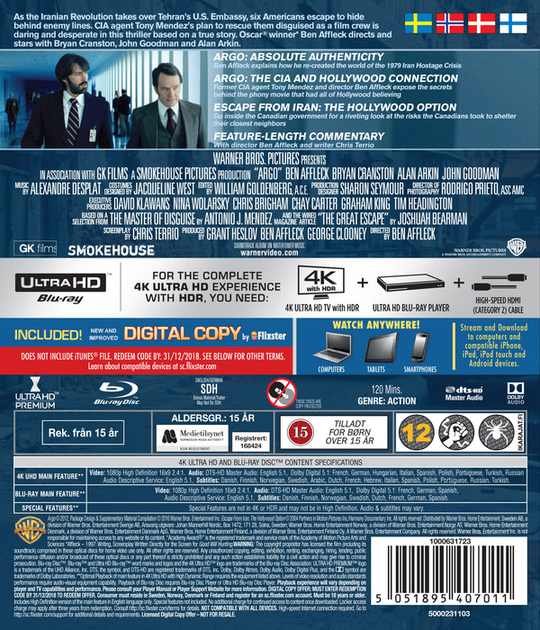Argo (4K Ultra HD Blu-ray) - 2