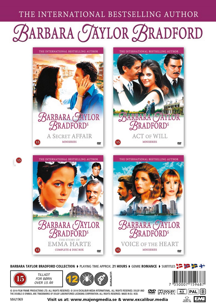 Barbara Taylor Bradford Collection - 2