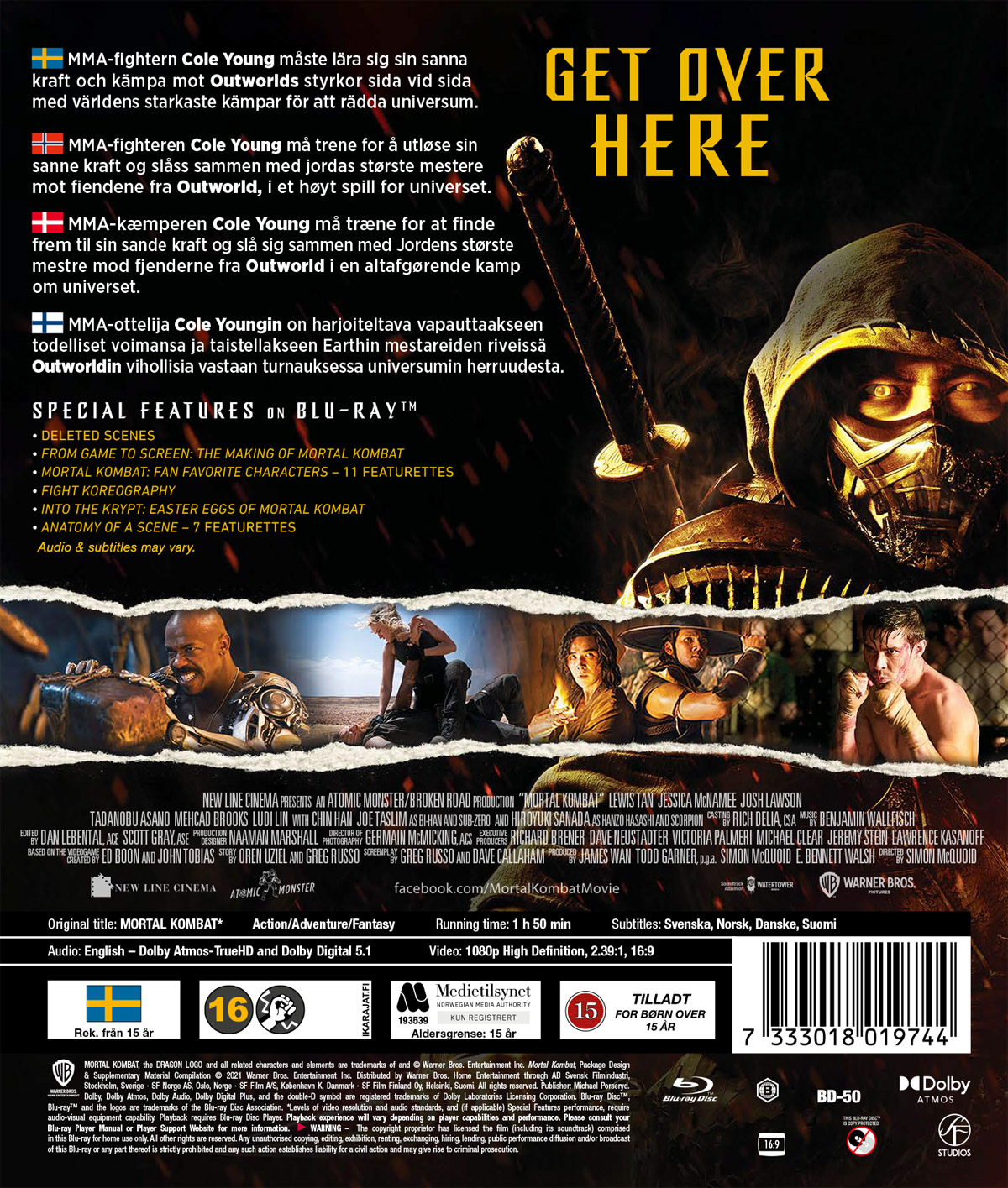 Mortal Kombat (2021) (Blu-ray) - 2
