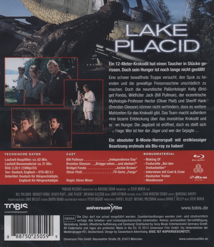 Lake Placid (ej svensk text) (Blu-ray) - 2