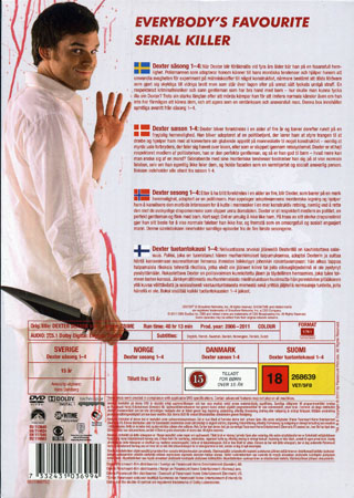 Dexter - Säsong 1-4 (17-disc) - 2
