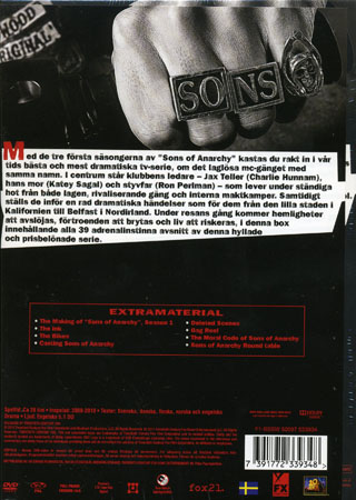 Sons of Anarchy - Säsong 1-3 (12-disc) - 2