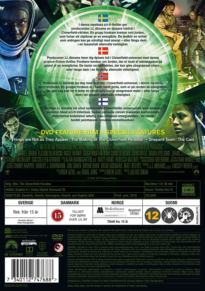Cloverfield Paradox - 2