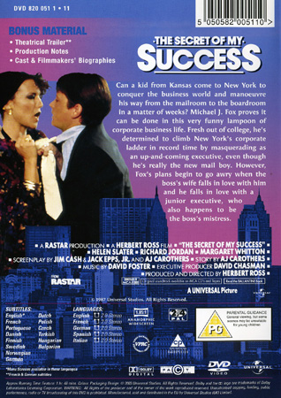 The Secret of My Success (Begagnad) - 2