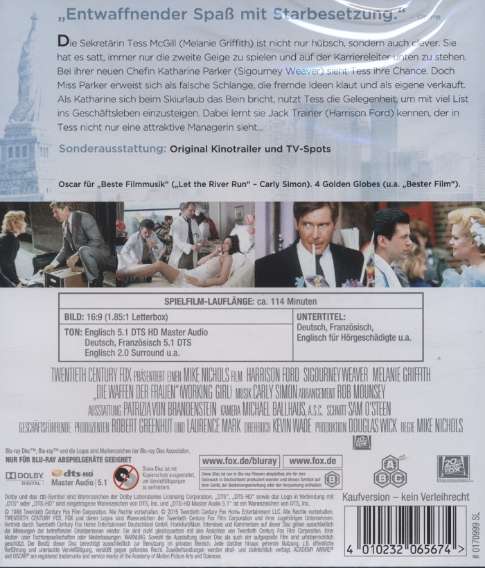 Working Girl (Blu-ray) - 2
