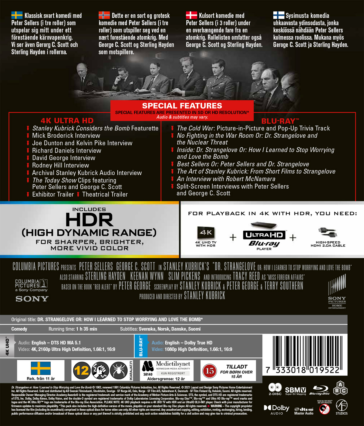 Dr. Strangelove (4K Ultra HD + Blu-ray) - 2