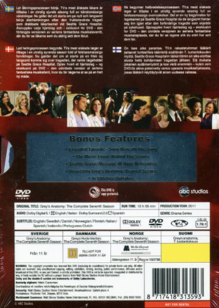 Grey's Anatomy - Säsong 7 - 2
