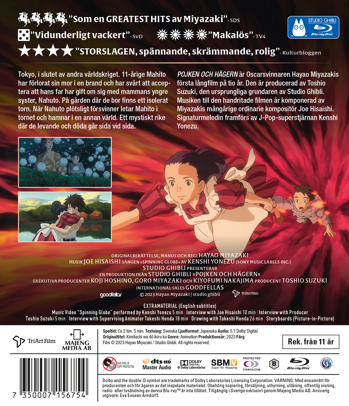 Pojken Och Hägern (Blu-ray) - 2