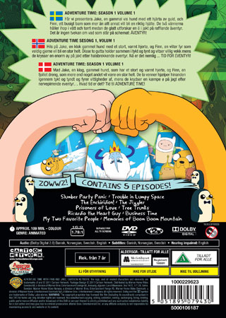 Adventure Time With Finn & Jake - Säsong 1 Volym 1 - 2