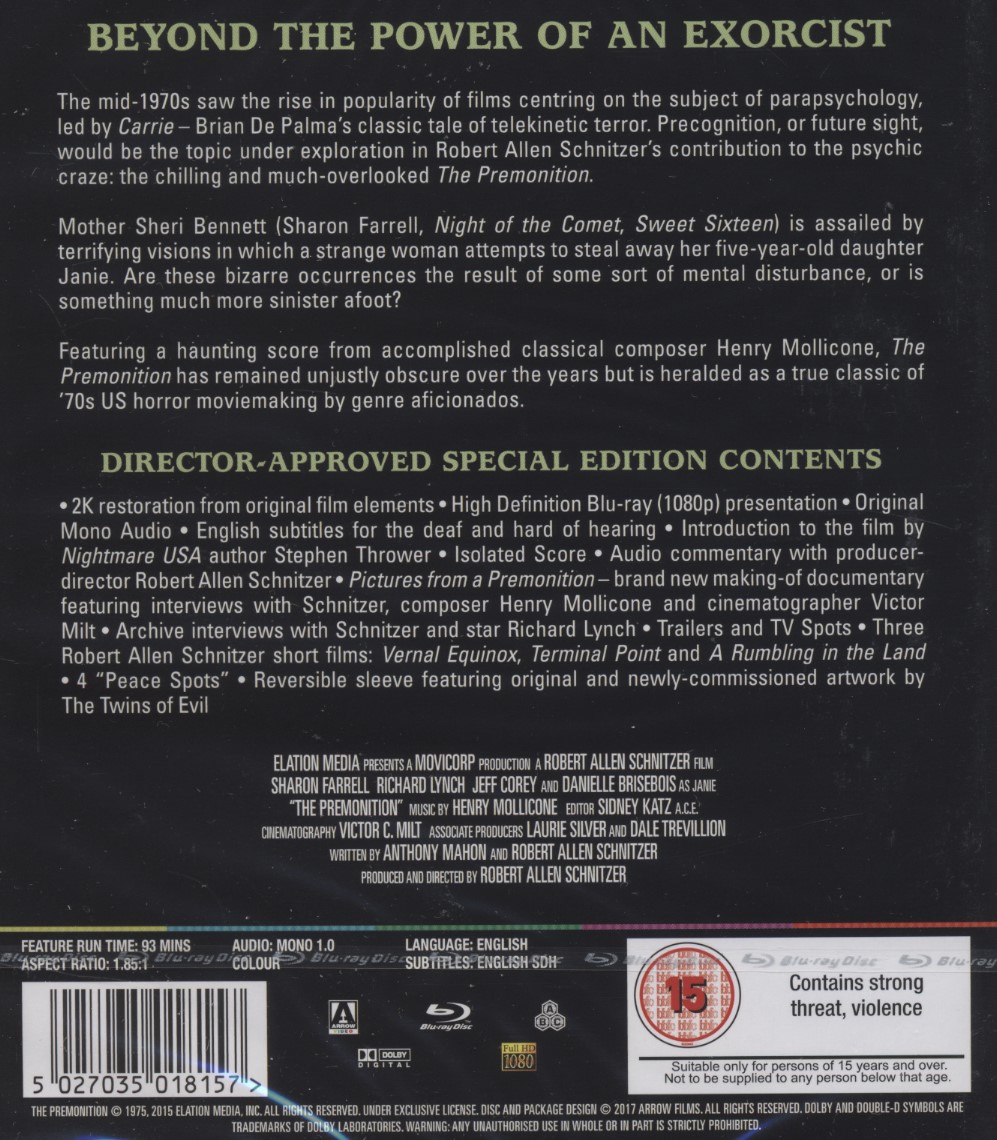 The Premonition (ej svensk text) (Blu-ray) - 2