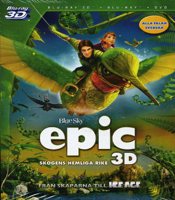 Epic - Skogens Hemliga Rike (Real 3D + Blu-ray)