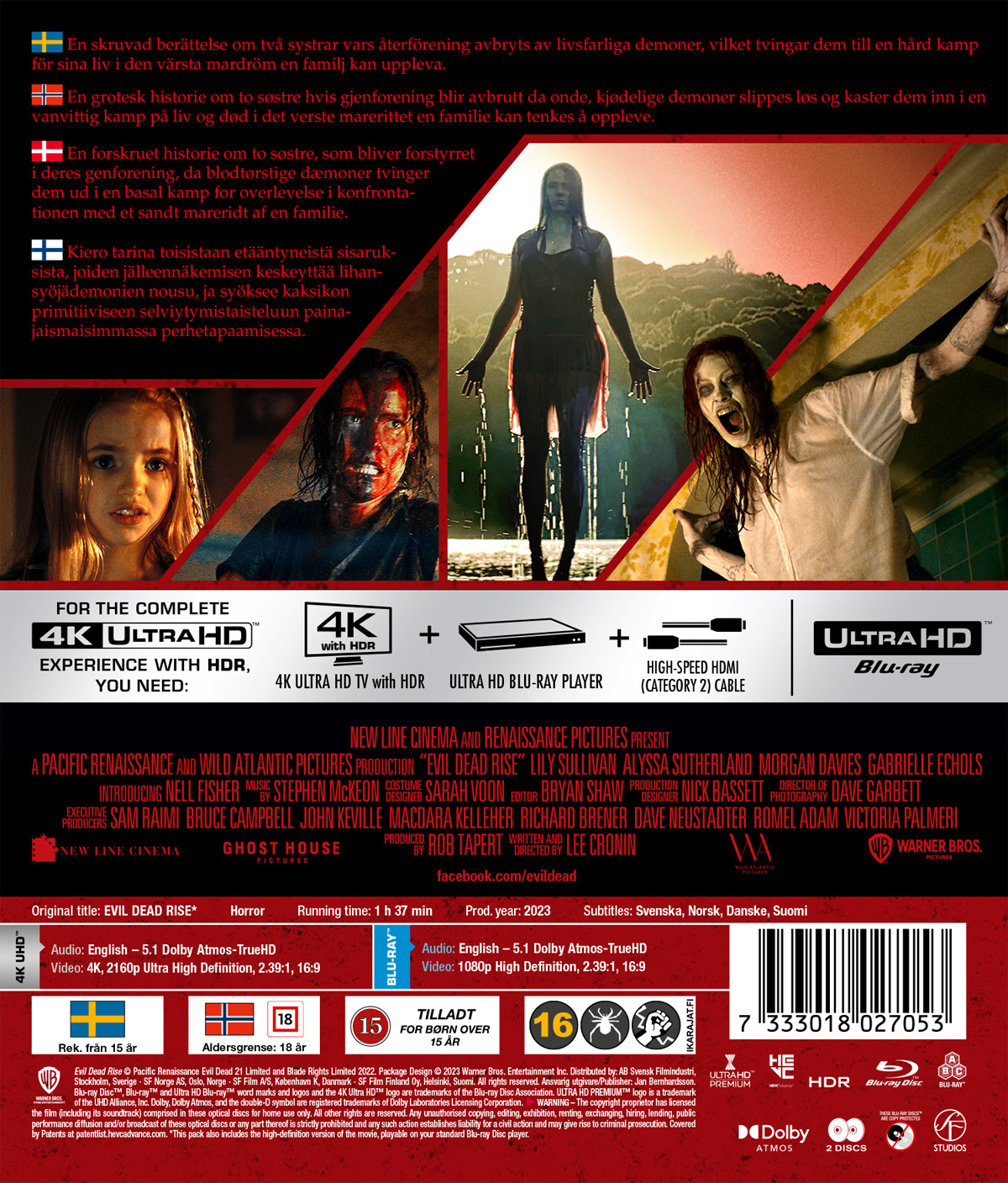 Evil Dead Rise (4K Ultra HD + Blu-ray) - 2