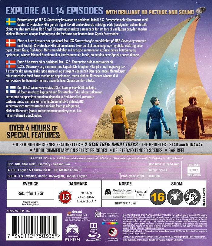 Star Trek Discovery - Säsong 2 (Blu-ray) - 2