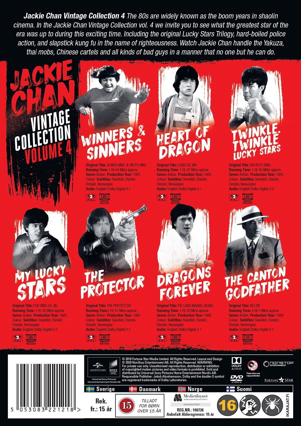 Jackie Chan Vintage Collection - Volym 4 - 2