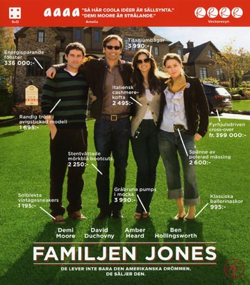 Familjen Jones (Blu-ray)