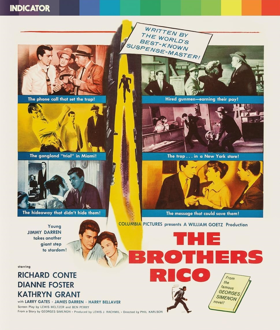 The Brothers Rico (ej svensk text) (Blu-ray)