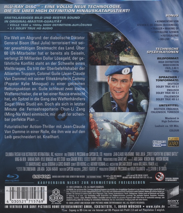 Street Fighter (ej svensk text) (Blu-ray) - 2